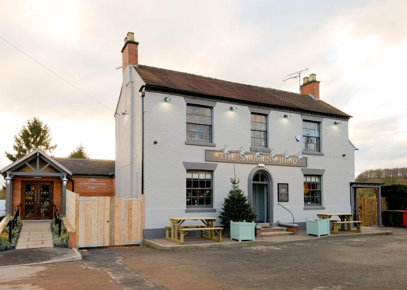 Saracen's Head Stafford front view