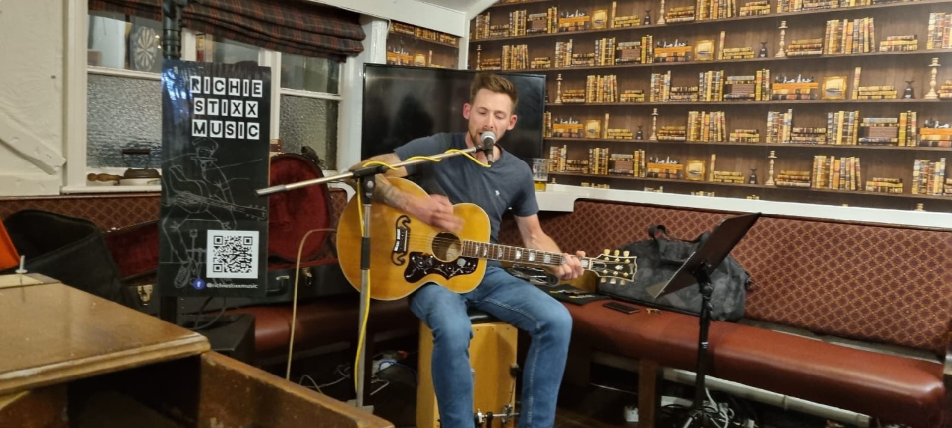 image of Live Music with Richie Stixx April 10th